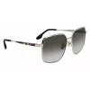 Victoria Beckham VB234S-700 dames oversized vierkante zonnebril gouden montuur bruine glazen 59mm