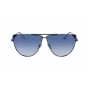 Victoria Beckham VB239S6309319 dames oversized vierkante zonnebril zwart acetaat grijs verloopglas 63mm