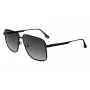 Victoria Beckham VB243S dameszonnebril, glanzend zwart montuur, grijze glazen, 57/13/140 mm