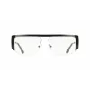 Victoria Beckham VB250S5913001 dames oversized hoekige zonnebril - zwart montuur, grijs verloopglazen 59mm