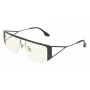 Victoria Beckham VB250S5913001 dames oversized hoekige zonnebril - zwart montuur, grijs verloopglazen 59mm