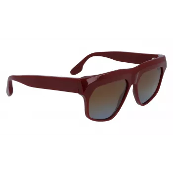 Victoria Beckham VB603S-604 dames zonnebril - vierkant oversized acetaat montuur 56/15/145 mm