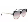 Victoria Beckham VB618S-039 dames vierkante zonnebril Havana 60mm