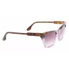 Victoria Beckham VB638S-223 dames zonnebril Havana bruin verloop