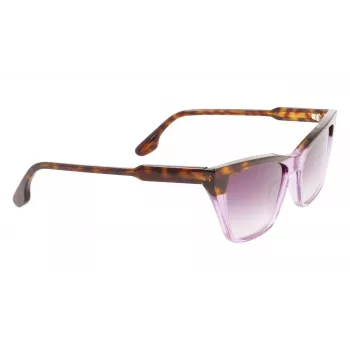 Victoria Beckham VB638S-223 dames zonnebril Havana bruin verloop