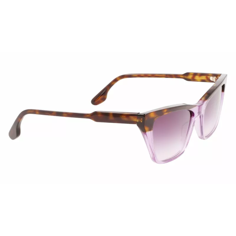 Victoria Beckham VB638S-223 dames zonnebril Havana bruin verloop
