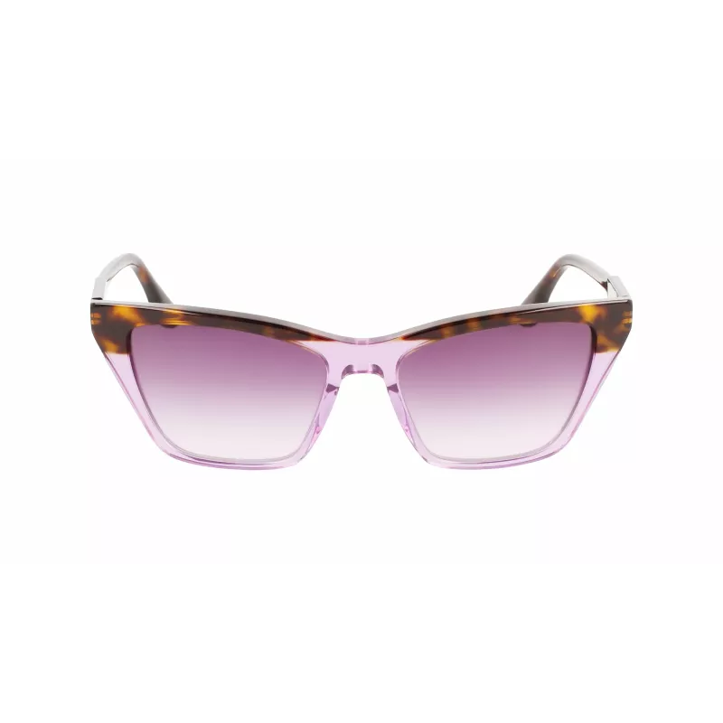 Victoria Beckham VB638S-223 dames zonnebril Havana bruin verloop