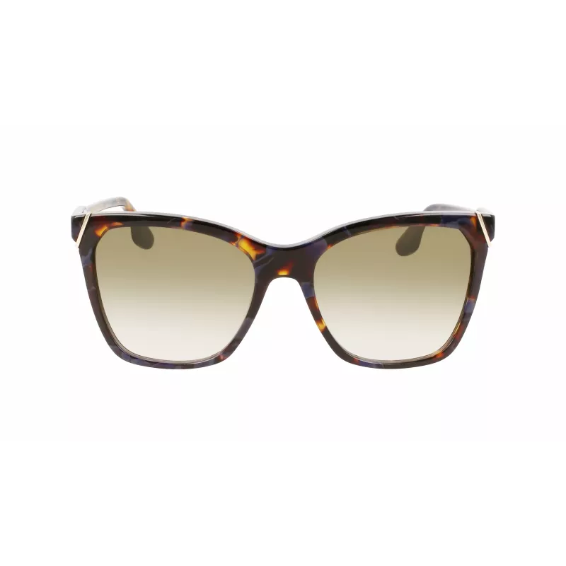 Victoria Beckham VB640S-418 Butterfly zonnebril blauw verloop