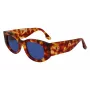Victoria Beckham VB654S5022222 dames vierkante zonnebril zwart/grijs 50mm