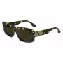 Victoria Beckham VB669S5513012 dames vierkante acetaat zonnebril - zwart/grijs - 55/13/145 mm