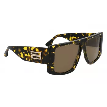 Victoria Beckham VB678S5713012 dameszonnebril - zwart montuur, donkergrijze gradientglazen - 57/13/145 mm