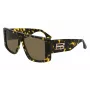 Victoria Beckham VB678S5713012 dameszonnebril - zwart montuur, donkergrijze gradientglazen - 57/13/145 mm