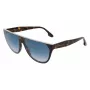 Victoria Beckham VB682S6113234 Dames oversized rechthoekige zonnebril Havana Bruin verloop