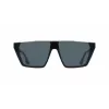 Victoria Beckham VB683S5812001 dameszonnebril - zwart acetaat frame, grijze glazen, 58 mm