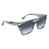 Victoria Beckham VB684S 5715035 dames zonnebril, vierkant, Havana bruin verloop, 57 mm