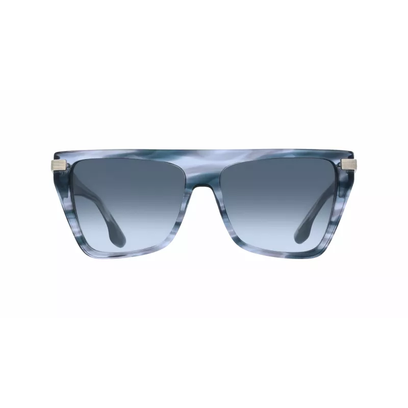 Victoria Beckham VB684S 5715035 dames zonnebril, vierkant, Havana bruin verloop, 57 mm