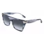 Victoria Beckham VB684S 5715035 dames zonnebril, vierkant, Havana bruin verloop, 57 mm