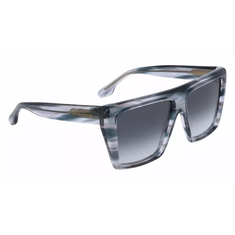 Victoria Beckham VB686S5615035 dameszonnebril Havana bruin verloop vierkant acetaat 56/15/145 mm