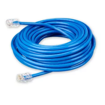 Victron Energy RJ45 UTP-kabel 15m – Cat6 gigabit ethernet patchkabel, grijs