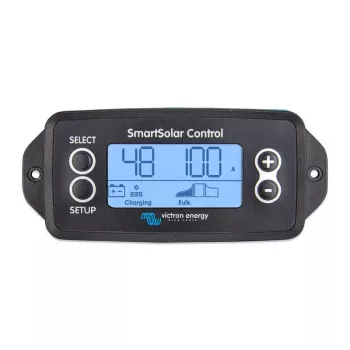 Victron Energy SmartSolar Control Screen - afstandsdisplay voor MPPT-laadregelaar, VE.Direct, LCD, inbouw