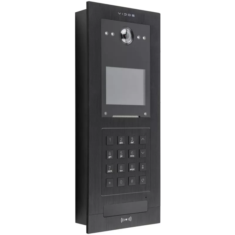 VIDOS IPX S110 Buitenpaneel - IP-videodeurstation met 2MP-camera, PoE, IP65