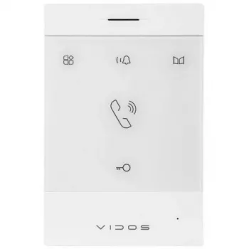 VIDOS U19 handsfree intercomtoestel - wit