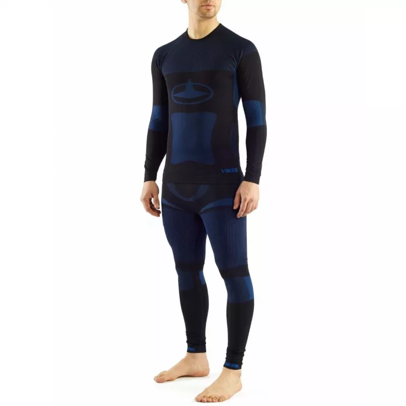 Viking Base Layer Dante herenset - thermokleding voor heren, zwart, maat L