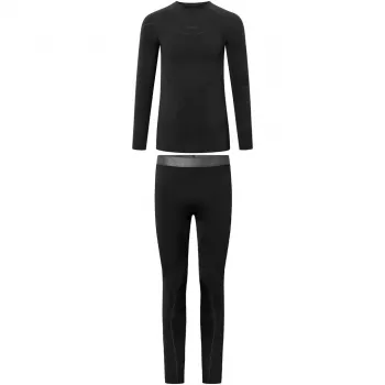Viking Gary heren thermokledingset zwart L