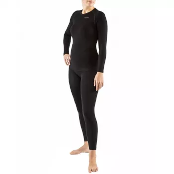 Viking Ritra Bamboo dames thermokleding set zwart XL