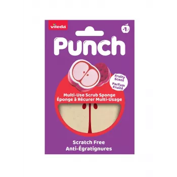 Vileda Punch allesreiniger-spons – appel, 1 stuk