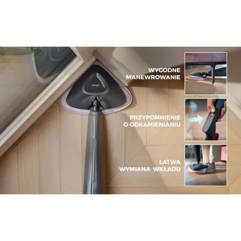 Vileda Steam Plus Pro Compact stoommop