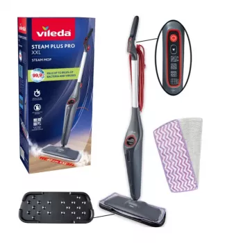 Vileda Steam Plus XXL Pro Stoommop met 2 extra microvezeldoekjes