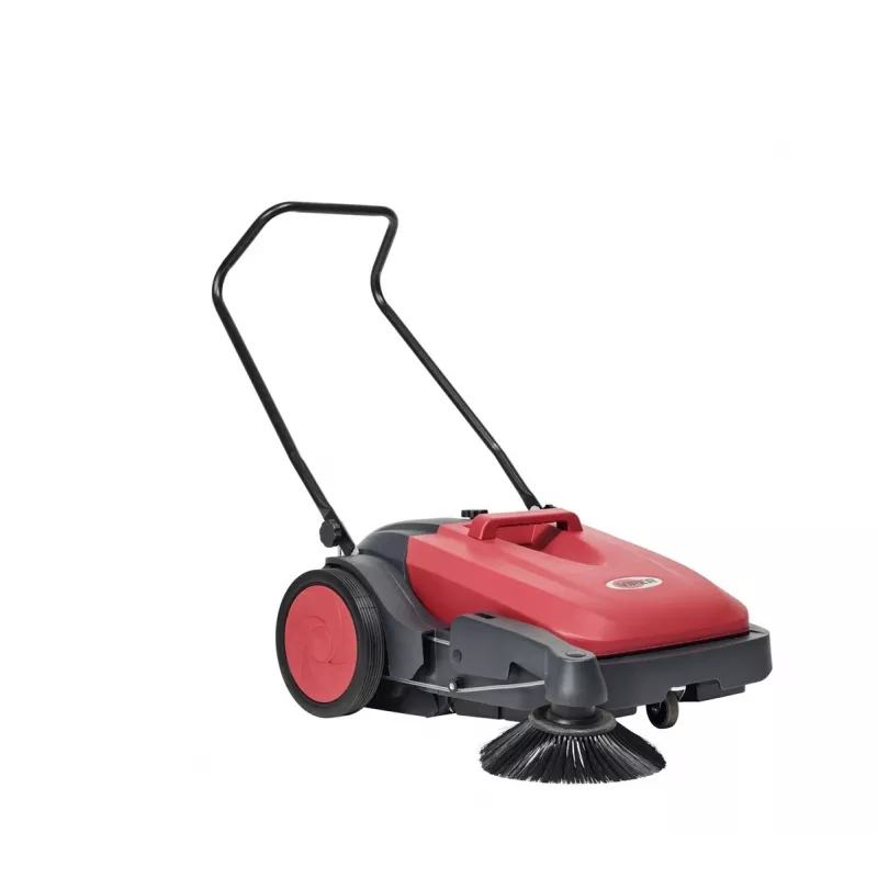 VIPER handveegmachine 50000492, 680 mm veegbreedte, 38 L bak, binnen en buiten