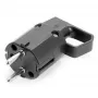 VIPLAST 325-05 universele Schuko-stekker met aardcontact en greep, 16A 250V, IP20, zwart