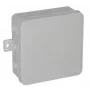 VIPLAST V7 Klik opbouw klemkast, leeg, 12 kabelinvoeren, wit, IP54, 100x100x41 mm