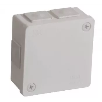 VIPLAST VP-22 opbouw aftakdoos 6 invoeren IP55 wit 86x86x40mm