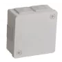 VIPLAST VP-22 opbouw aftakdoos 6 invoeren IP55 wit 86x86x40mm