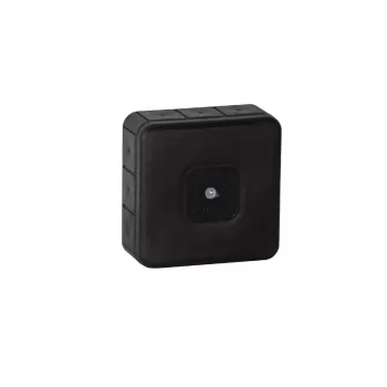 VIPLAST VP-31 opbouw lege behuizing, 12 doorvoeropeningen, IP55, zwart, 85x85x37 mm