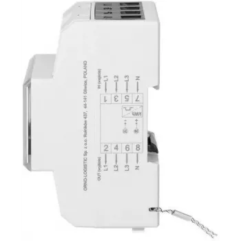 Virone EM-3 3-fasen energiemeter, 80A, 3 modules, DIN-rail TH-35mm
