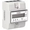 Virone EM-3 3-fasen energiemeter, 80A, 3 modules, DIN-rail TH-35mm