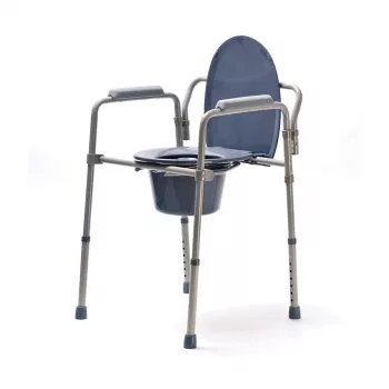 VITEA CARE MDH DRVW02 opvouwbare toiletstoel met hoogteverstelling
