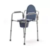 VITEA CARE MDH DRVW02 opvouwbare toiletstoel met hoogteverstelling