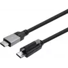 VIVOLINK USB-C schroef naar USB-C kabel 8m, Enterprise-getest (PROUSBCMMS8)