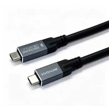 VIVOLINK USB-C naar USB-C kabel 3m, Enterprise-Tested (PROUSB4MM3)