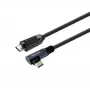 Vivolink USB-C naar USB-C kabel, haaks, voor professioneel gebruik (PROUSBCMMS8A)