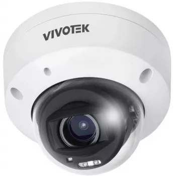 VIVOTEK FD9380-HTV-V2 5MP outdoor dome IP-camera met gemotoriseerd objectief, IR, WDR Pro, IP66, IK10, PoE