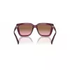 VOGUE VO5575SB29891 dames rechthoekige zonnebril Havana bruin verloop 55mm