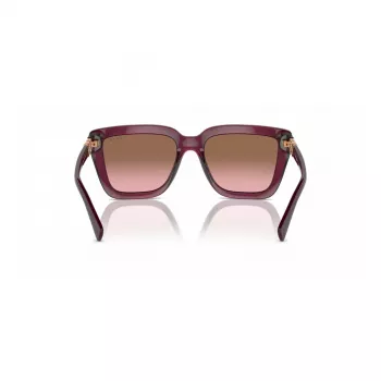 VOGUE VO5575SB29891 dames rechthoekige zonnebril Havana bruin verloop 55mm