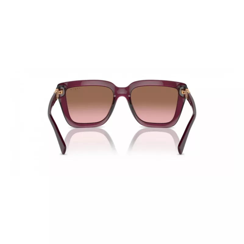 VOGUE VO5575SB29891 dames rechthoekige zonnebril Havana bruin verloop 55mm