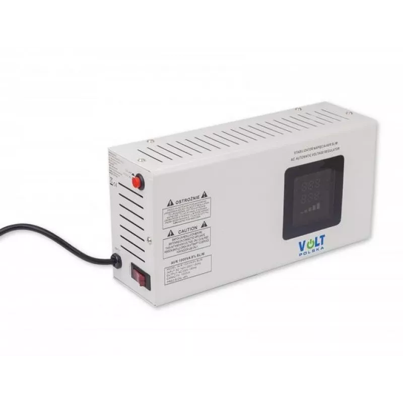 Volt Polska AVR 1000VA Slim spanningsstabilisator